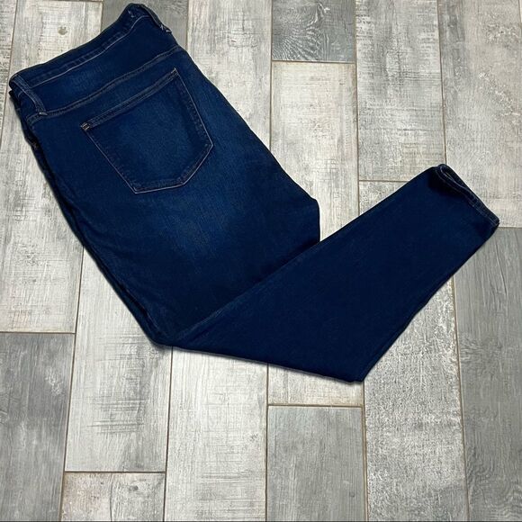 Madewell 9" Mid-Rise Skinny Denim Magic Stretch Jean in Wash L9933 Size 37 - Picture 7 of 13